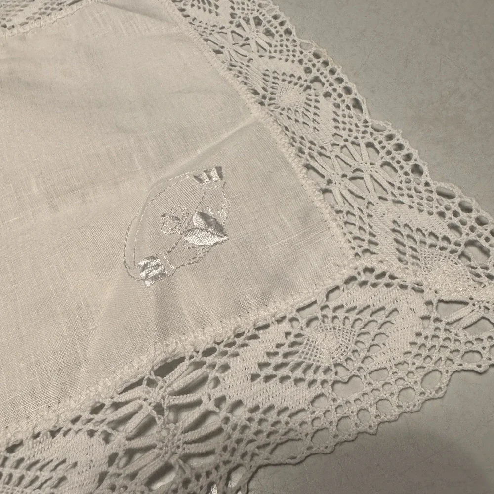 Vintage Embroidered 6 Placemats 17